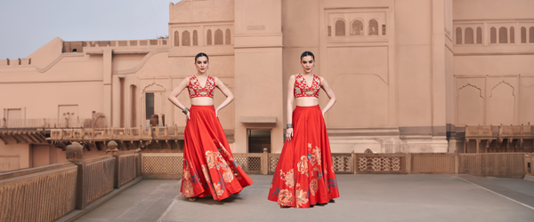 Draped In Grandeur: Top Partywear Lehengas By Archana Shah