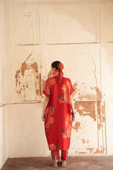 Red Moroccan Oversize Set