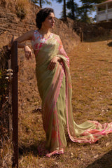 Blazing Saree