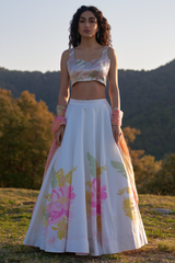 White Lily Lehenga