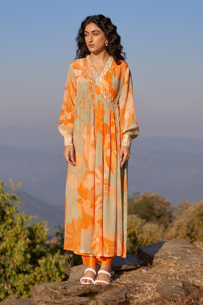 Cosmos Wrap Dress