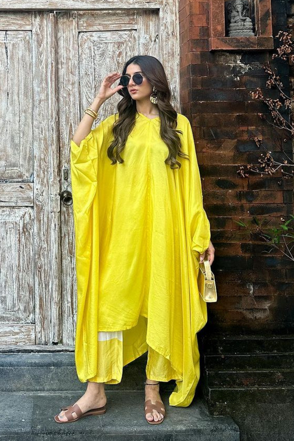 Meher Taluja in Wild Ginger Kaftan Set