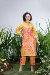 Yellow Wildflower Zar Dress