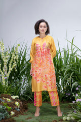 Yellow Wildflower Zar Dress