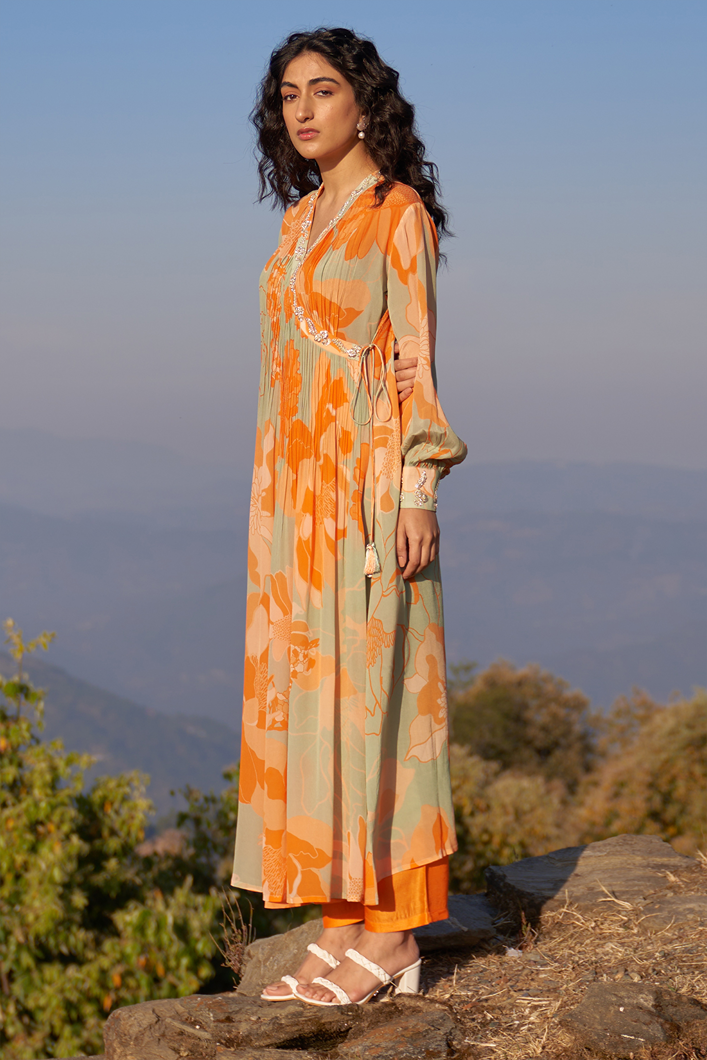 Cosmos Wrap Dress