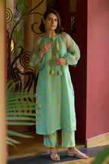 Azure Kurta Set