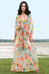 Breezy Tropical Kaftan