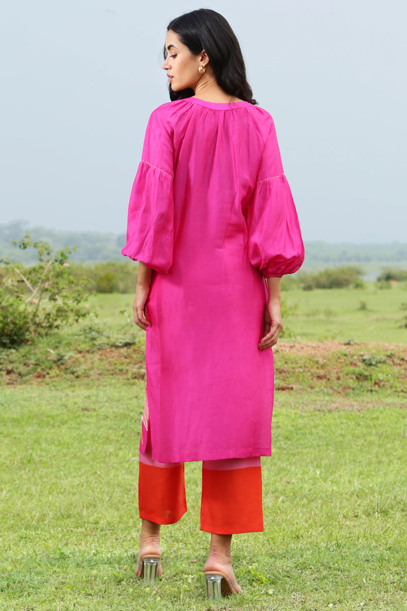 Tropical Pink Dress