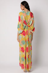 Yellow Peony Kaftan