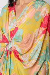 Yellow Peony Kaftan