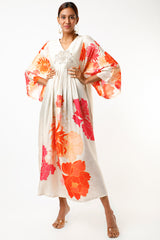 Peony Kimono Maxi